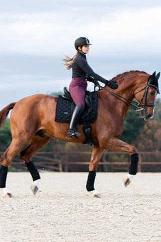 Equestrian Stockholm Dressage Saddle Pad TOTAL ECLIPSE