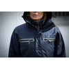 UHIP Mid Length Water Repellent Trench Coat DARK BLUE