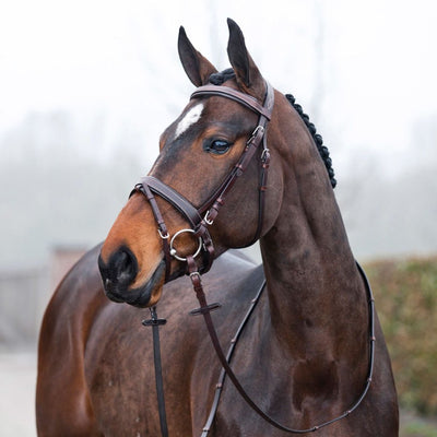 Horze Venice Snaffle Bridle with Reins