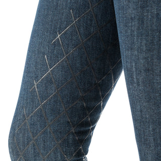 Horze Victoria Silicone Full Seat Denim Breeches