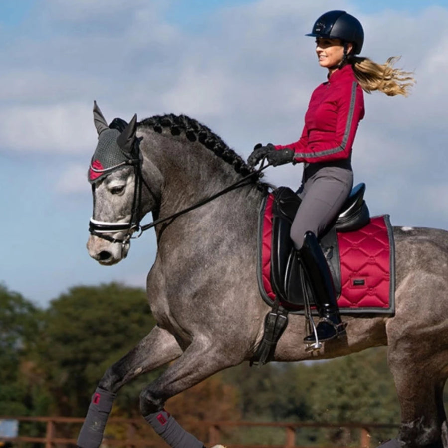 Equestrian Stockholm Ear Bonnet Wild Rose